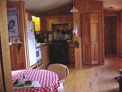 Chestnut Mountain Cabin Kitchen